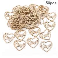 best price DIY accessory wood love accessories wedding favor