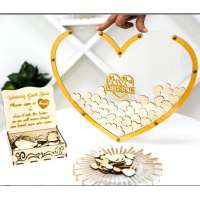 Transparent Wedding Guest Book Alternative Guest Book  Wedding Drop Box Guest Book